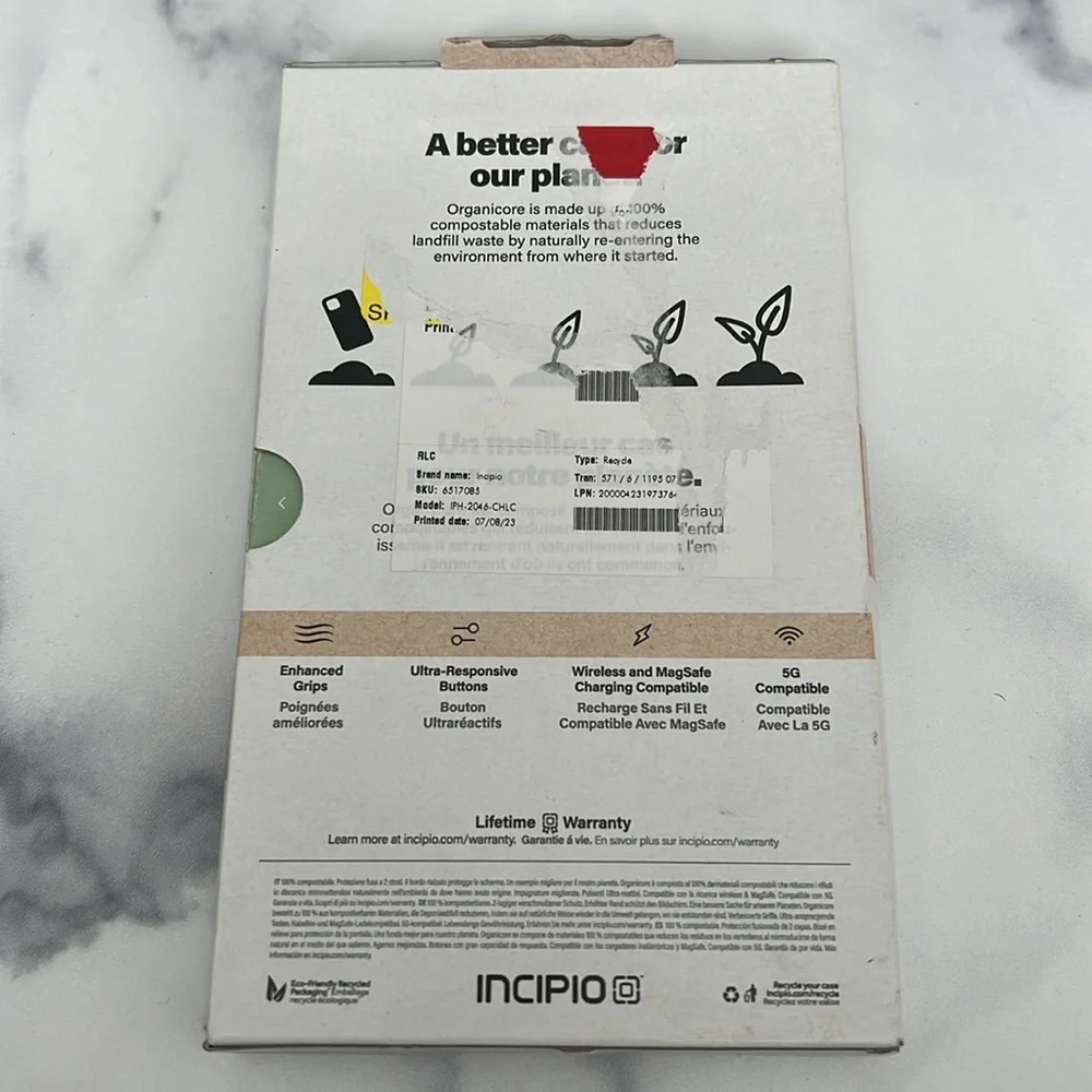 Incipio Organicore Clear Phone Case for iPhone 6.7” (2022)